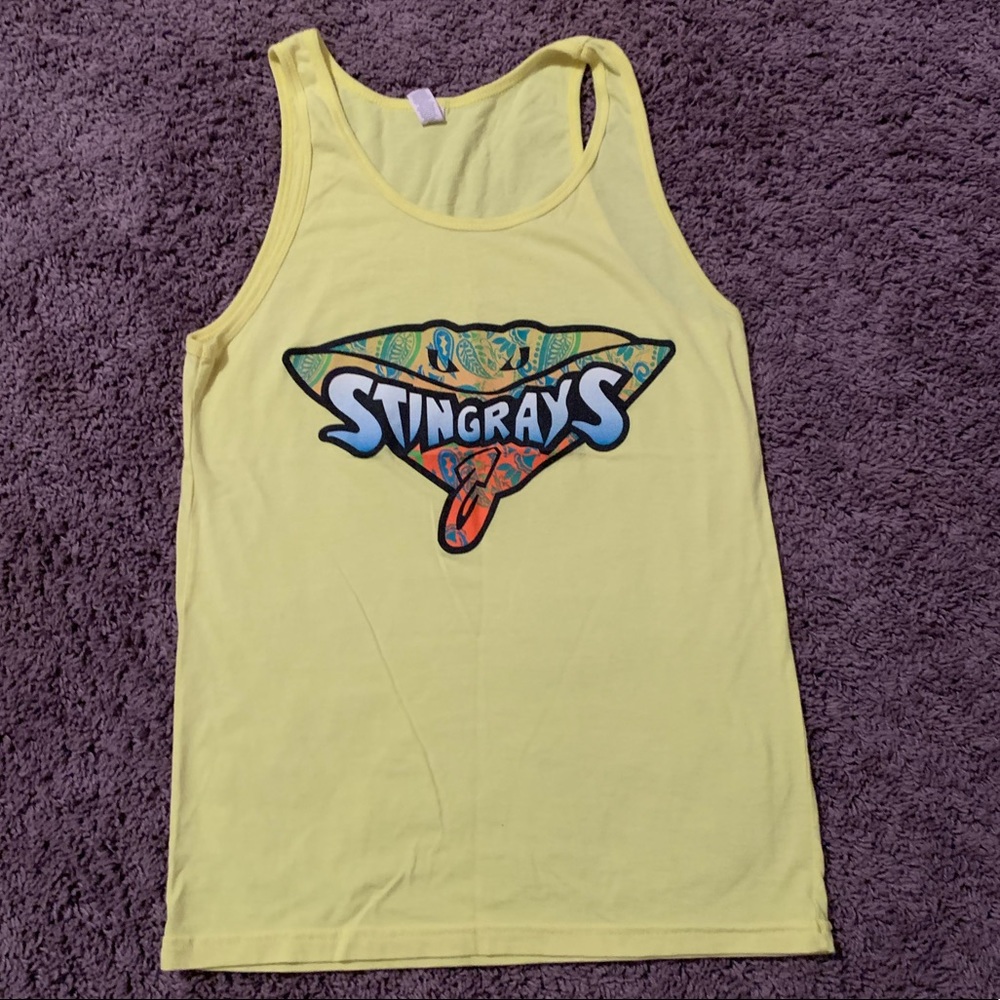 Yellow practice tank